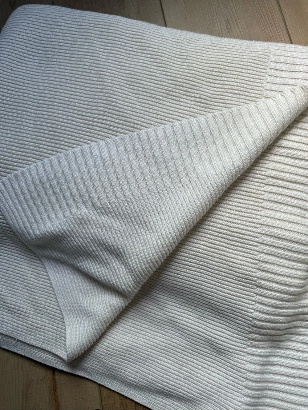Cozy Earth 60” x 80” Throw Blanket Cream